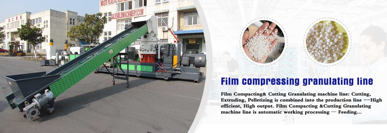 Kalite plastik geri dönüşüm makinası Fabrika