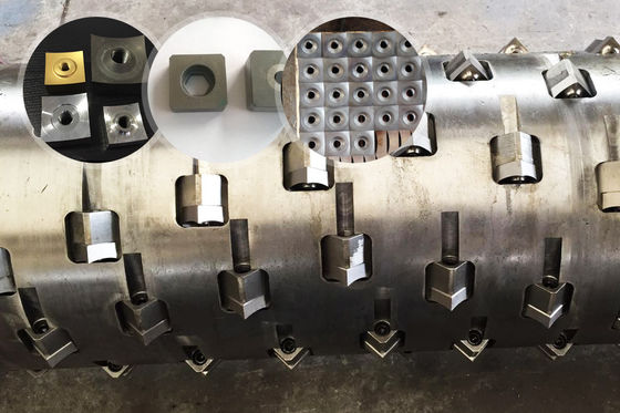 Kalite  Twin Shaft Plastic Shredder Blades , CE Shredder Machine Blades Fabrika