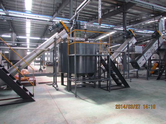 100kw Wannan Motorlu Plastik Şişe Geri Dönüşüm Makinaları