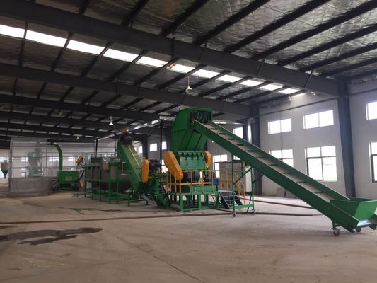 300kg / h, 500kg / h, 1000kg / h PP dokuma çantalar kırma ve geri dönüşüm yıkama makinası