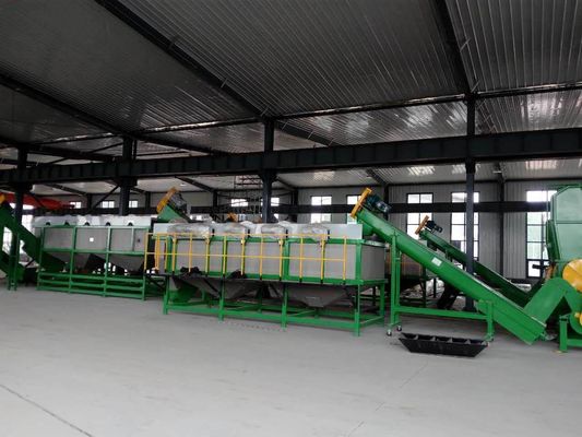 300kg / h, 500kg / h, 1000kg / h PP dokuma çantalar kırma ve geri dönüşüm yıkama makinası