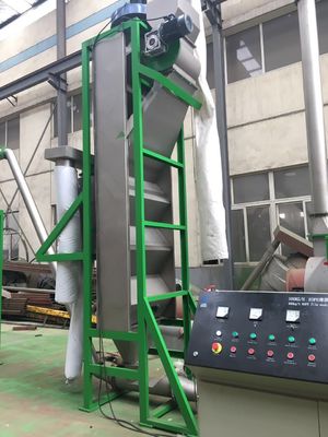 300kg / h, 500kg / h, 1000kg / h HDPE şişeler kırma ve çamaşır makinesi