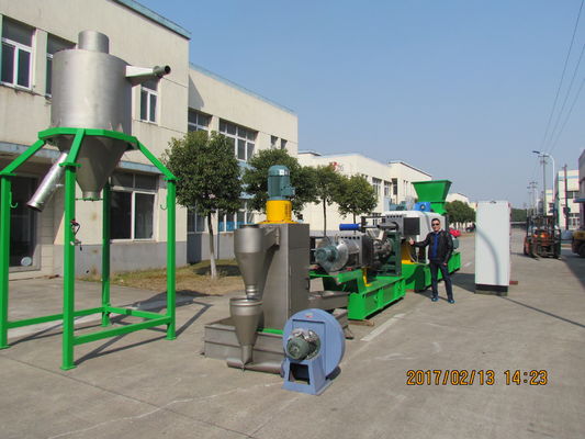 PP Rafya Torbası Granül Plastik Geri Dönüşüm Makinası Hattı 380V 50HZ