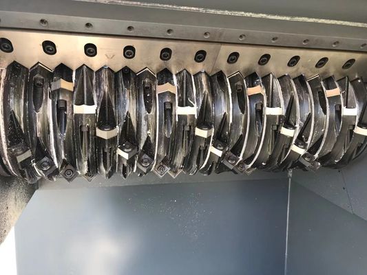 380V 22kw Endüstriyel Tek Şaftlı Parçalama Makinesi
