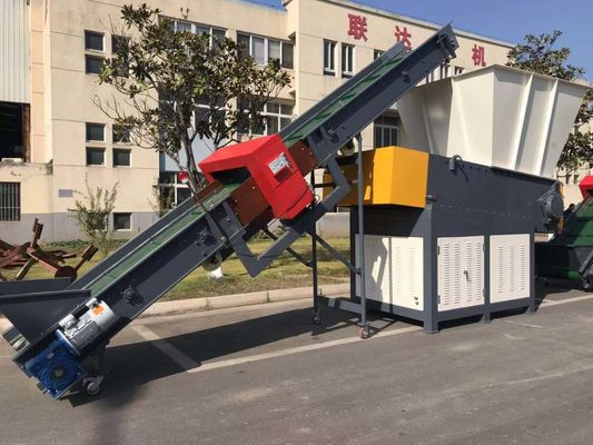 D2 Blade Plastik Film Parçalayıcı, Hdpe Film Geri Dönüşüm Makinası
