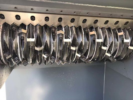 D2 Blade Plastik Film Parçalayıcı, Hdpe Film Geri Dönüşüm Makinası