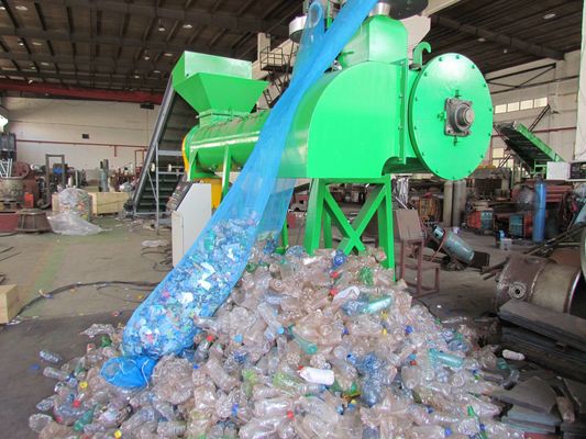 Plastik şişe Etiket Sökücü, pet plastik geri dönüşüm makinası, pet şişe geri dönüşüm makinası, su şişesi geri dönüşüm makinası