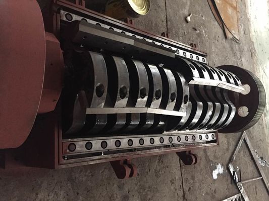 SKD 11 V Kesici Bıçaklı Çöp Plastik Kırma Makinası