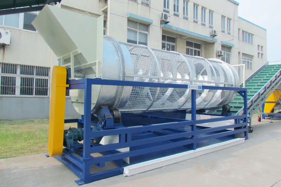 PET Şişe İçin CE Rulo Tipi Plastik Ayırma Makinesi