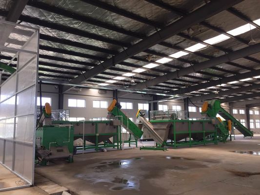 LIANDA SGS Yumuşak Plastik Film Geri Dönüşüm Makinası