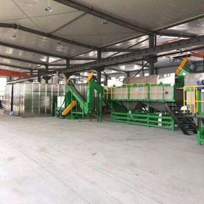 Hdpe Ldpe Film Plastik Şişe Geri Dönüşüm Makinaları