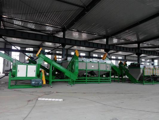 Hdpe Ldpe Film Plastik Şişe Geri Dönüşüm Makinaları