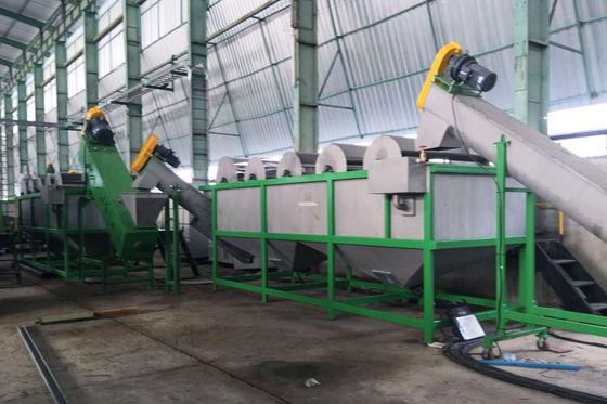 HDPP Plastik Geri Dönüşüm Makinası Yıkama Hattı