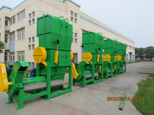 Alışveriş Çantası İçin Dia 550mm 55kw Atık Plastik Kırma Makinesi