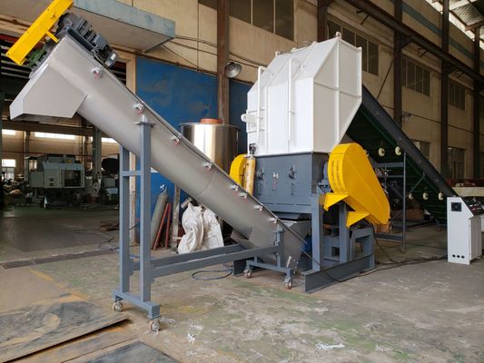 500kg / H 1000kg / H PP PE Film Kırıcı Pe Film Geri Dönüşüm Makinası