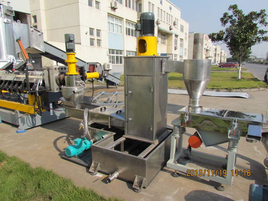 Kesme Sıkıştırma 130mm Vida Tek Aşamalı Islak Granülasyon Makinesi