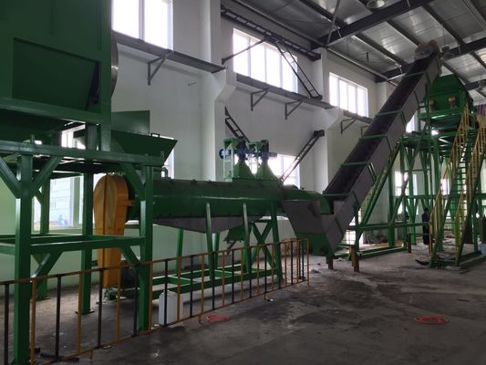 1000kg / h PET geri dönüşüm makinesi / pet şişe geri dönüşüm tesisi / pet pul yıkama hattı