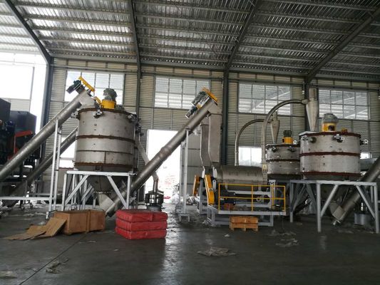 1000kg / h PET geri dönüşüm makinesi / pet şişe geri dönüşüm tesisi / pet pul yıkama hattı, plastik geri dönüşüm hattı