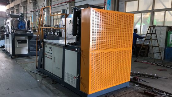 87rpm Pet Peletleme Makinesi, 110kw Film Sıkma Makinesi Sıkışmamış