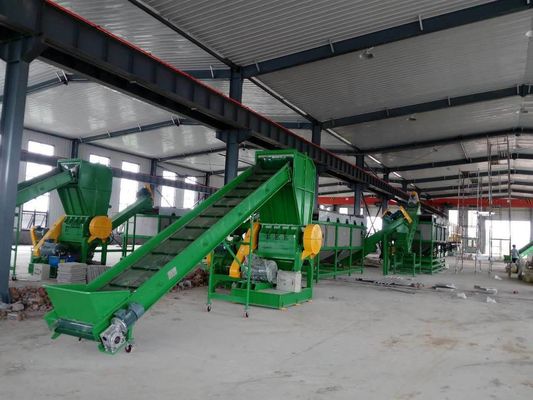 Paslanmaz çelik 120kw Polipropilen Geri Dönüşüm Makinası