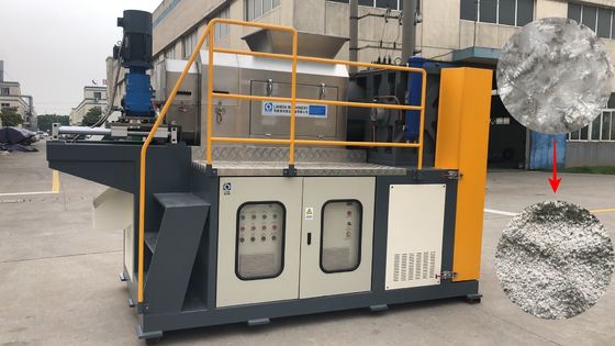 atık PP dokuma torbalar PP film sıkma peletleme makinesi, atık plastik film geri dönüşüm makinesi, pe pp geri dönüşüm makinesi