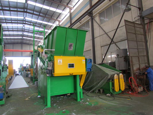 1500kg / H Plastik Atık Parçalayıcı, Ton Torbaları Plastik Parçalama Makinesi