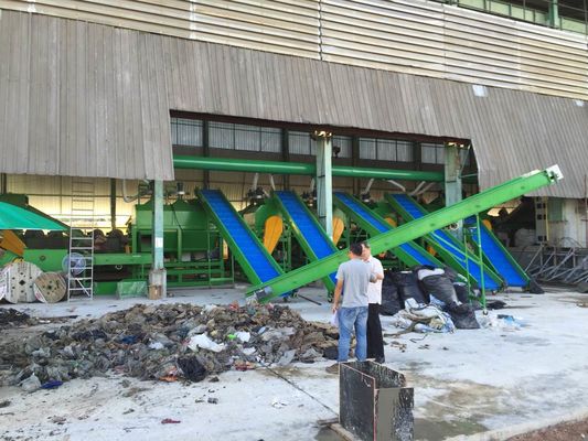 3 Fazlı Dokuma Torbalar Plastik Film Geri Dönüşüm Makinası