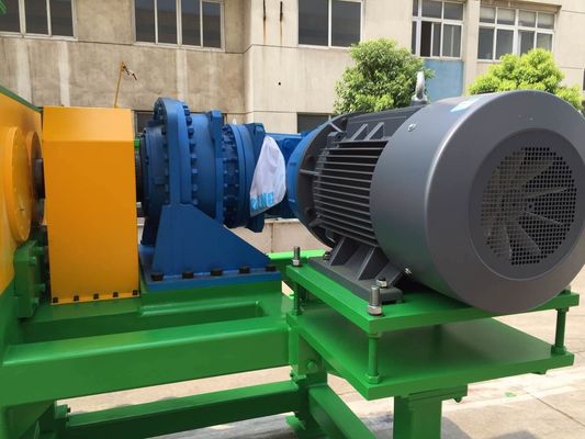 38 Bıçaklı 18.5kw Plastik Tamburlu Parçalayıcı, Çift Şaftlı Parçalayıcı Düşük Gürültü