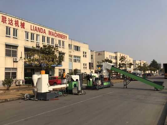 Çift Kademeli Su Halkalı Plastik Granül Hattı