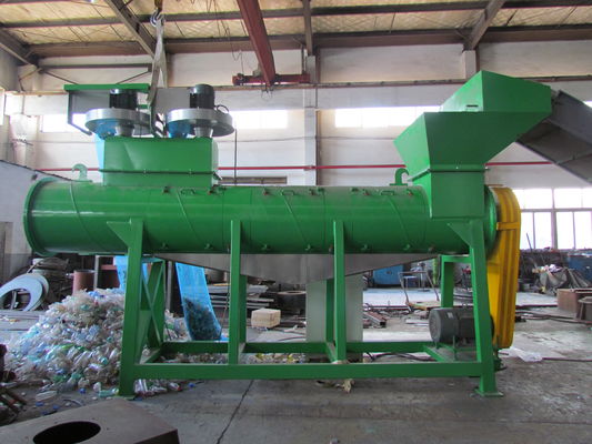 2ton / H Plastik Geri Dönüşüm Makinası PET Şişe Kapağı Etiket Çıkarma Makinesi