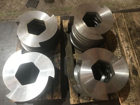 Düşük Hız 50Hz Lastik Çift Şaftlı Parçalama Makinesi