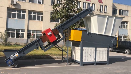 45kw 4adet Sabit Bıçaklı Fiber Plastik Parçalayıcı Makinesi