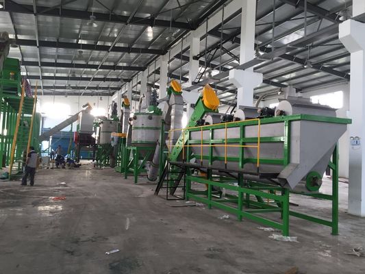 1000kg / H 2000kg / H Pet Şişe Pet Flake Yıkama Hattı