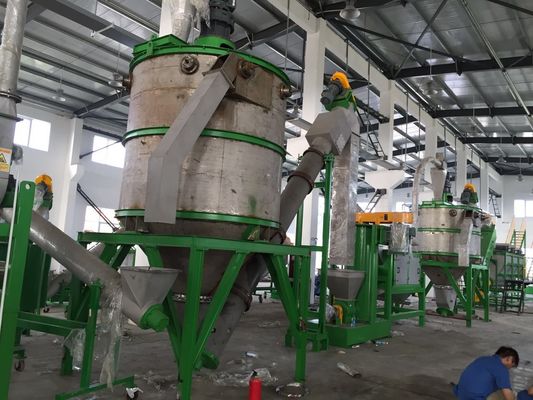 1000kg / H 2000kg / H Pet Şişe Pet Flake Yıkama Hattı