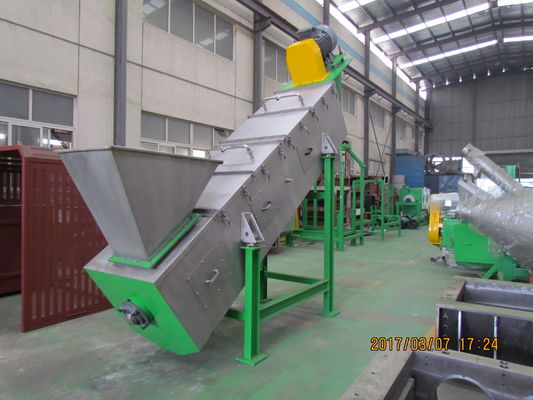 2000kg / H PET PE PP HDPE LDPE LLDPE Plastik Sürtünme Yıkayıcı